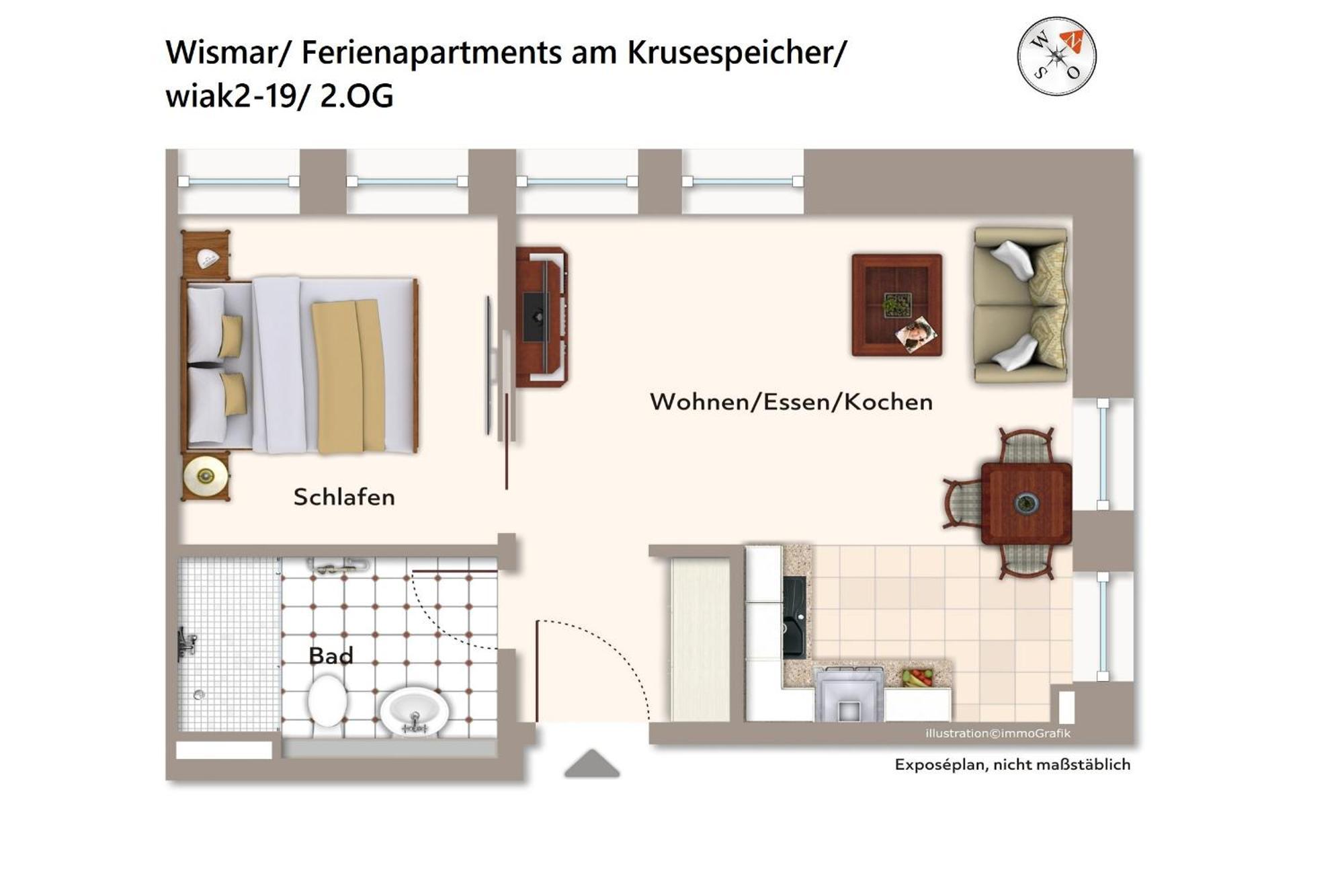 Ferienapartments Am Krusespeicher Ferienapartments Am Krusespeicher 2-19 Apartment